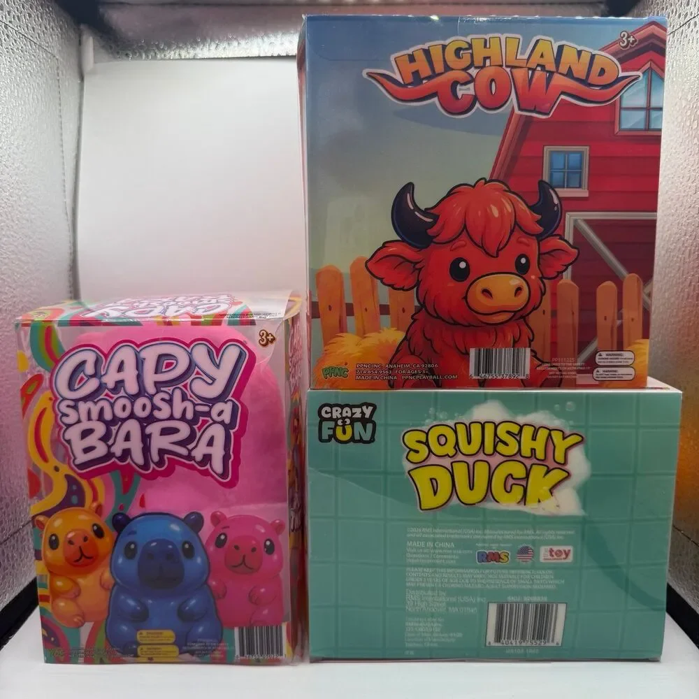 Five Below - Viral Jumbo Squishy Bundle: 3 Pieces (See Photos/ Read Description)